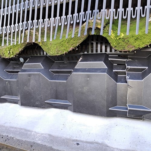 Vogelwering dakgoot Wageningen, Vogelwering dakgoot in Wageningen